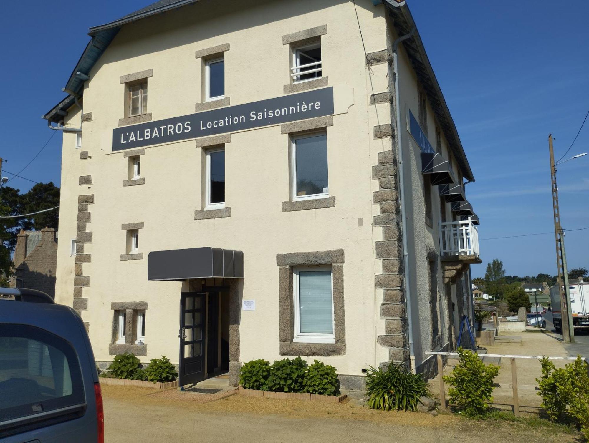Hotel L'Albatros Perros-Guirec Exterior foto